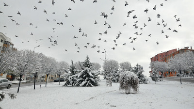 Ankara beyaza büründü