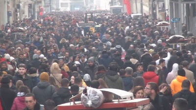 Bugün Taksim'de izdiham yaşandı!
