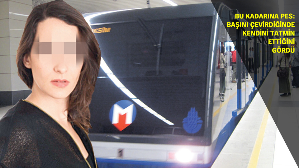 Füniküler'de utanç anları!