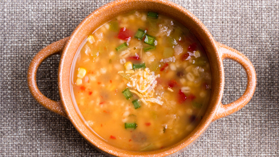 Unsuz sebze çorbası