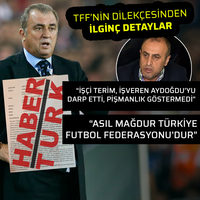 TFF, Terim'i suçladı!