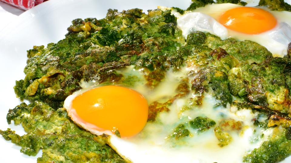 Yumurtalı ıspanak sevenlere iyi haber!