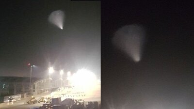 Panik yok, bu ışık sadece füzeymiş?!