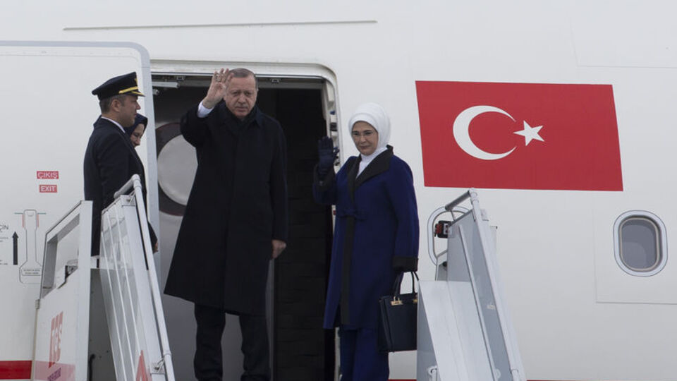 Cumhurbaşkanı Erdoğan Tunus'a geldi