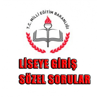 2018 Liseye giriş sözel örnek soruları!