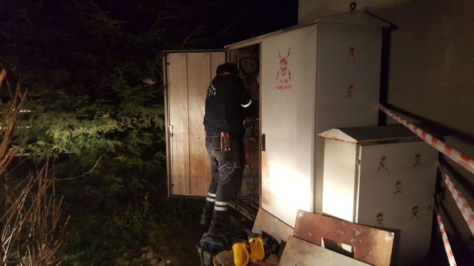 Elektrik trafosunda patlama: 2 işçi yaralı