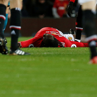 Old Trafford'da korku dolu anlar!