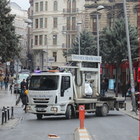 Bu kare az önce Taksim'de çekildi!