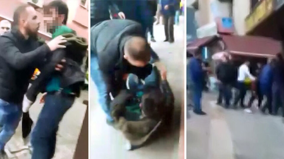 Sakarya'da hareketli dakikalar! Linçten polis kurtardı