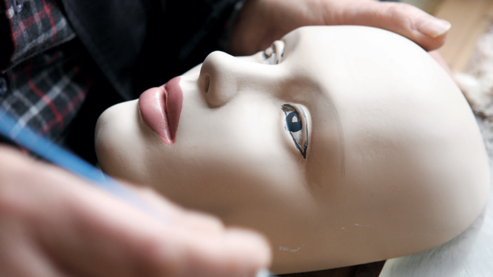 Mankenlere hayat öpücüğü