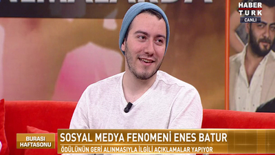 Enes Batur'dan ödülün geri alınmasına ilişkin açıklama