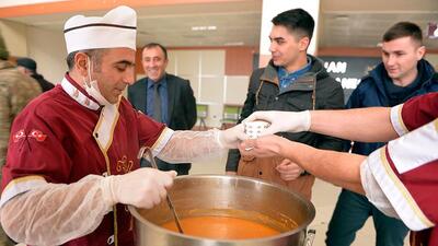 O hastaneden örnek davranış! Önce çorba, sonra muayene!