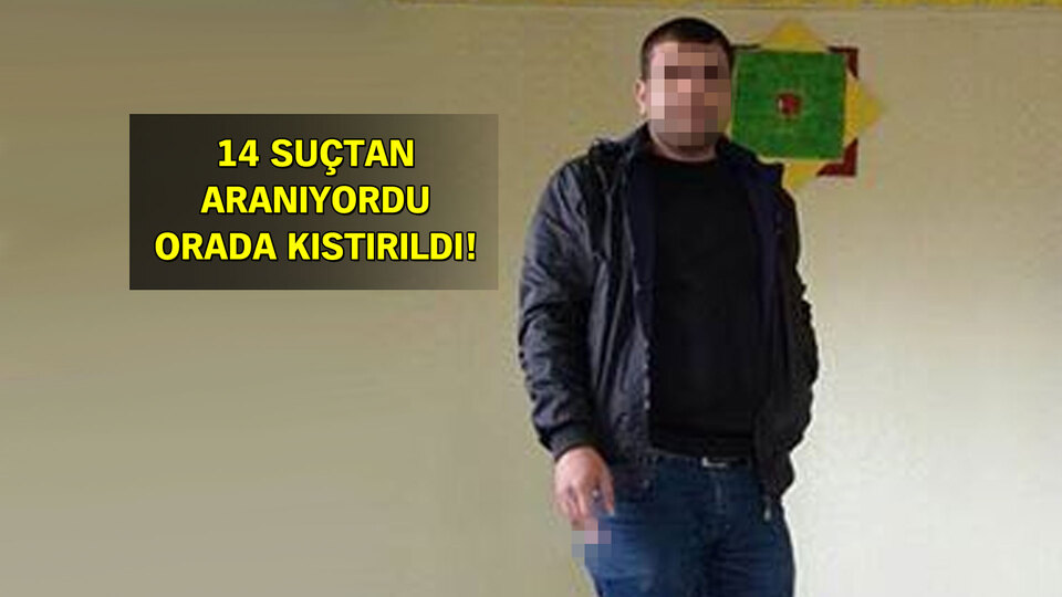 Lakabı: Zinci! Özel harekat operasyonuyla yakalandı!