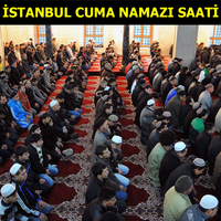 İstanbul'da Cuma namazı saat kaçta?