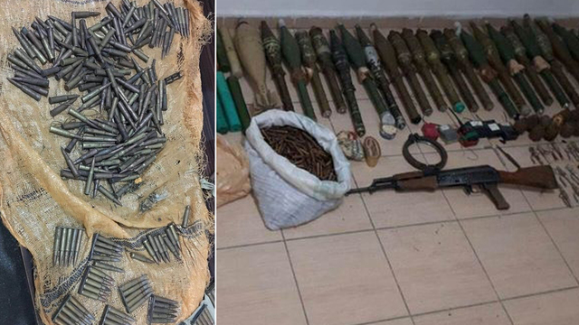 Hakkari'de terör örgütü PKK cephaneliği ele geçirildi