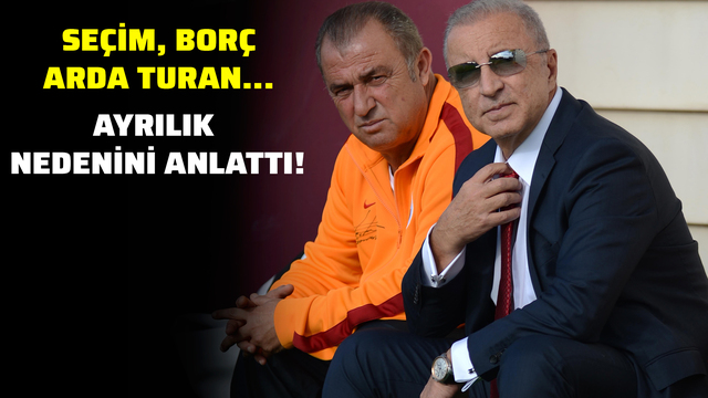Fatih Terim'le ilgili ilk kez konuştu!