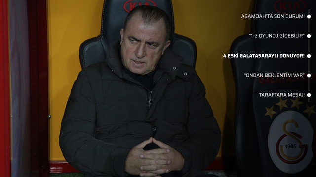 Fatih Terim'den transfer açıklaması!