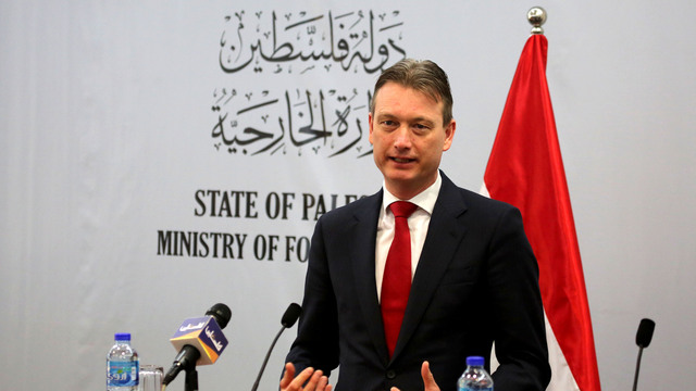 Hollanda Dışişleri Bakanı Zijlstra'nın Filistin ziyareti