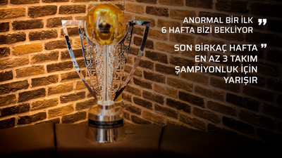 Tarihe geçecek sezon!
