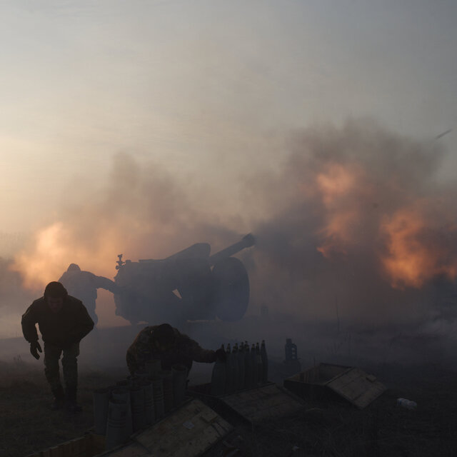 Ukrayna'dan savaş görüntüleri! Saldırıya geçtiler