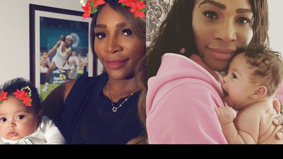 Serena Williams'ın kızı Alexis Olympia en genç kapak kızı!