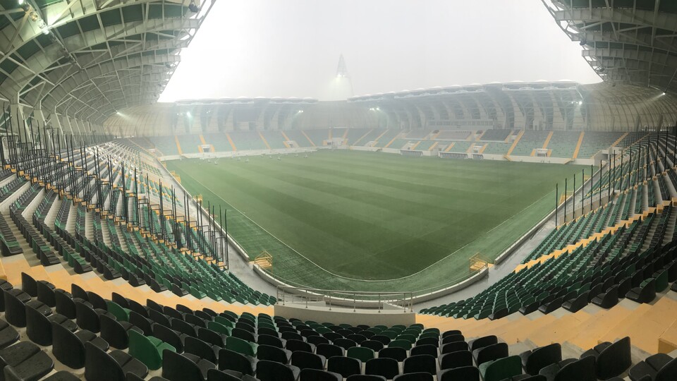 Akhisar'ın yeni stadı tanıtıldı
