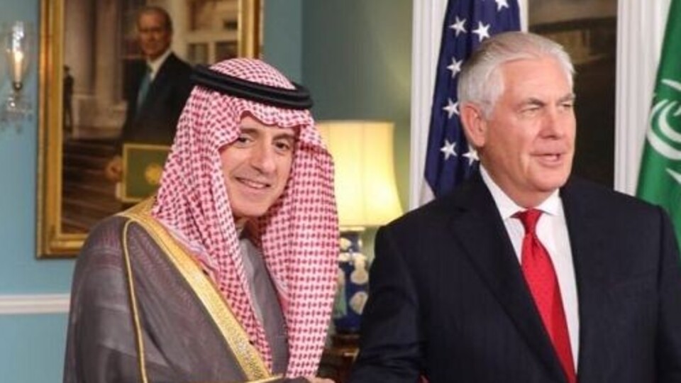 ABD Dışişleri Bakanı Tillerson, Suudi mevkidaşıyla bir araya geldi