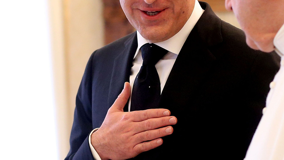 IKBY Başbakanı Barzani Papa Franciscus ile görüştü