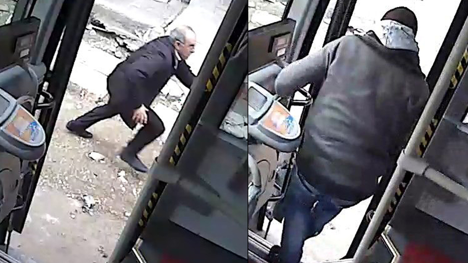 Özel halk otobüsünü çaldı, yolcu topladı