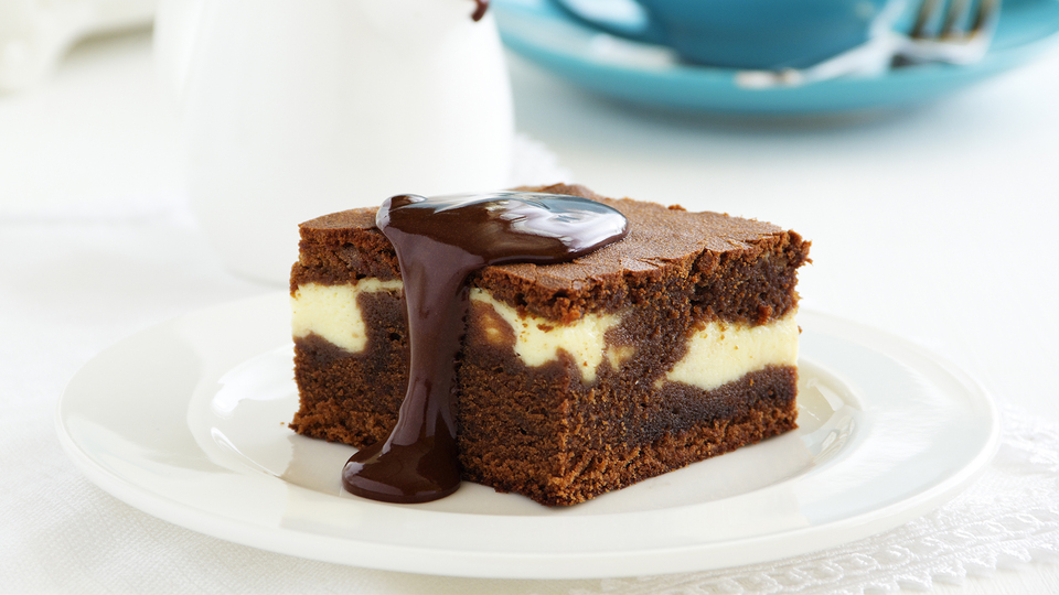 Beyaz çikolatalı brownie