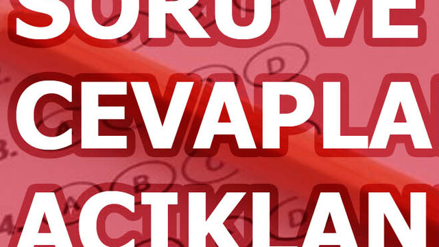 AÖF soru ve cevapları yayınlandı mı?