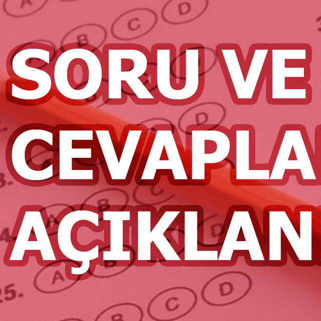 AÖF soru ve cevapları yayınlandı mı?