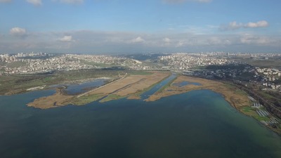 Habertürk, Kanal İstanbul güzergahını drone ile görüntüledi!