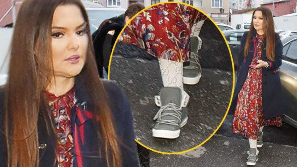 Demet Akalın'ın bir çift çorabı 5 bin lira