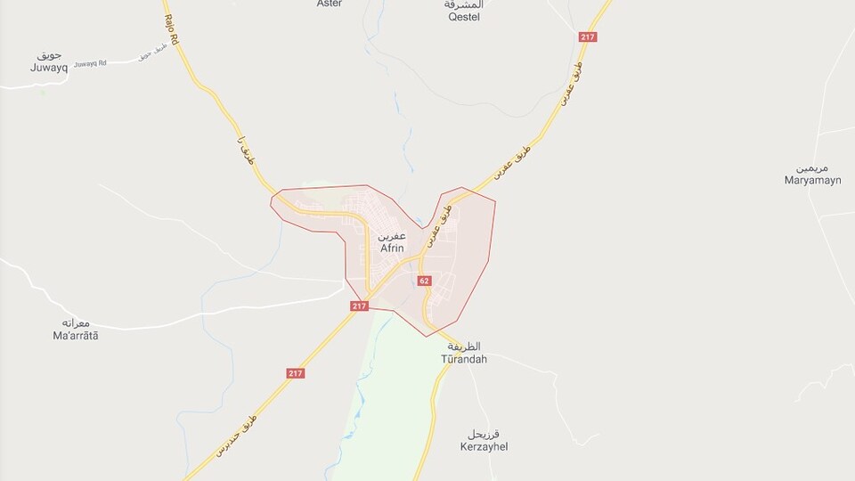 Afrin nerede?