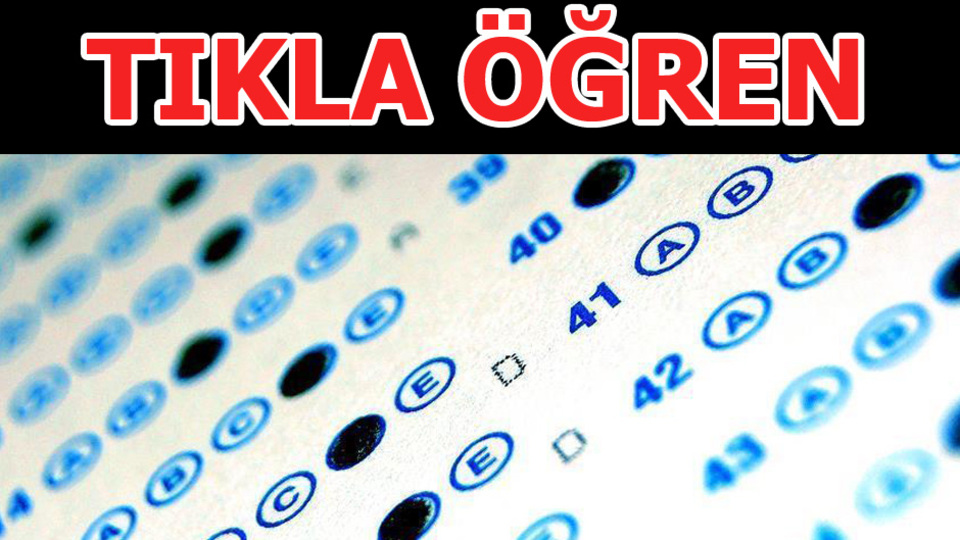 Binlerce öğrenci bekliyordu! Yayınlandı...