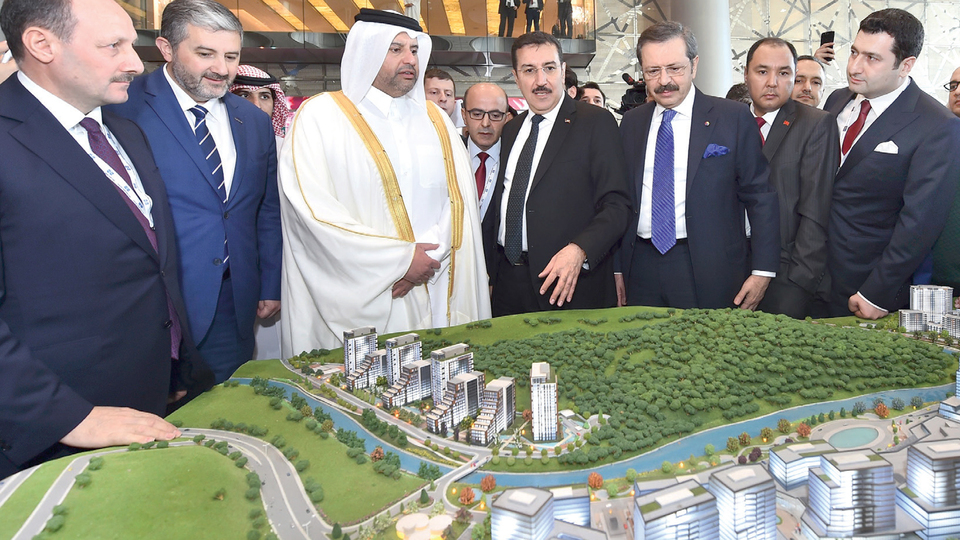 Katar'ın gözü 'Kanal' arazisinde