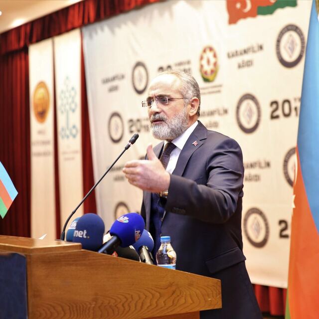Yalçın Topçu: Azerbaycan ve Türkiye ikiz kardeştir