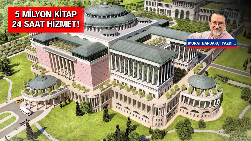 Türkiye'nin en büyük kütüphanesi Beştepe Külliyesi'nde inşa ediliyor
