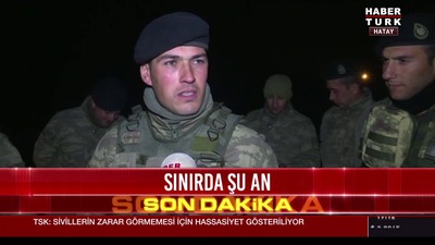 Afrin Harekatı'na katılan askerler Habertürk'te