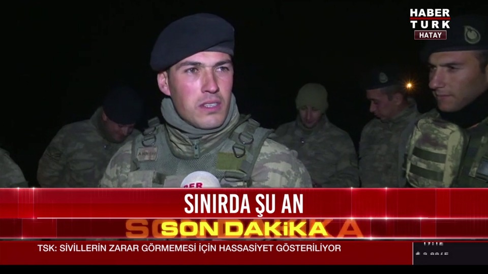Afrin Harekatı'na katılan askerler Habertürk'te