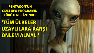 Pentagon'un gizli UFO programını yürüten Elizondo