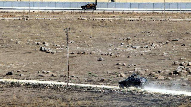 Mardin'de hudut karakoluna taciz ateşi