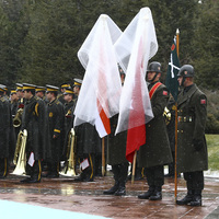Çankaya'daki törende dikkat çeken anlar!