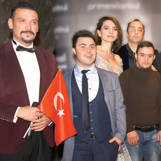 Down sendromlu çocuklar için defile