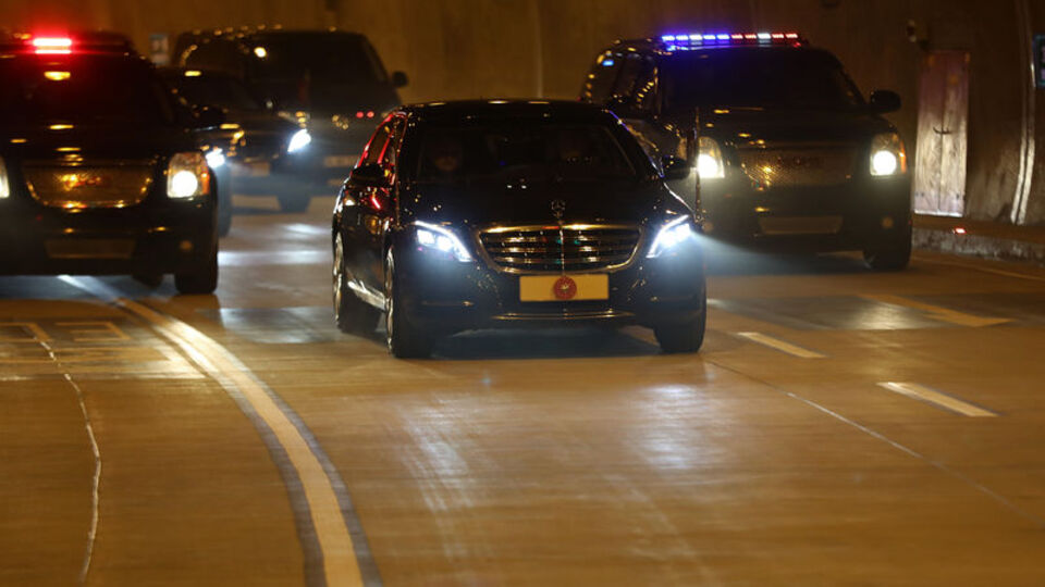 Şoför koltuğuna Cumhurbaşkanı Erdoğan oturdu!