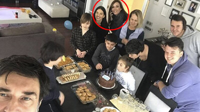 Eski eş ile yeni sevgili yan yana!