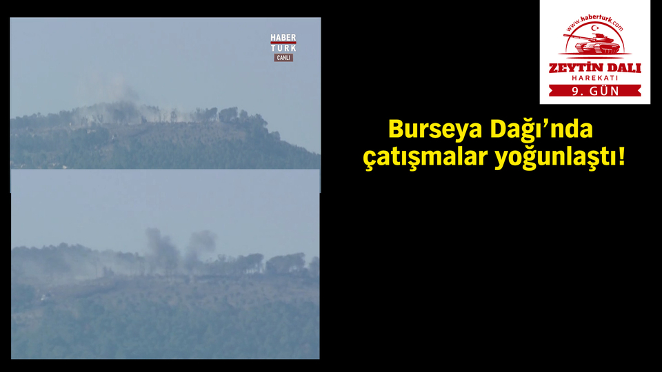 Stratejik Burseya Dağı böyle ele geçirildi! Türk Bayrağı çekildi