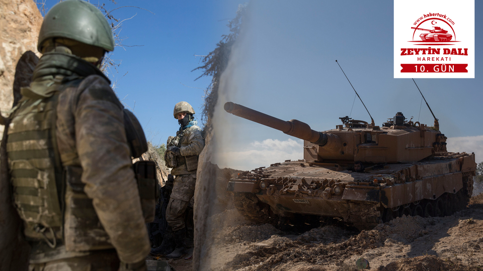 Afrin'de bir stratejik nokta daha teröristlerden alındı