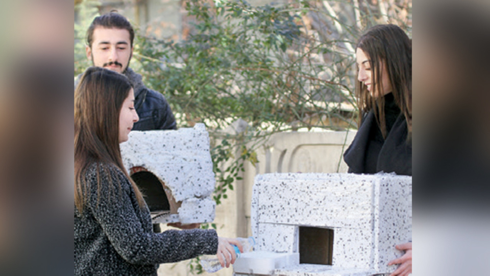 Harçlıklarla hayvanlara 250 barınak